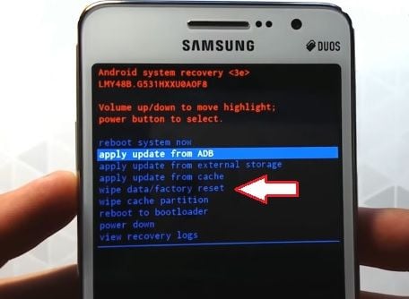 تطبيق التحديث من خيار ADB في Samsung Galaxy