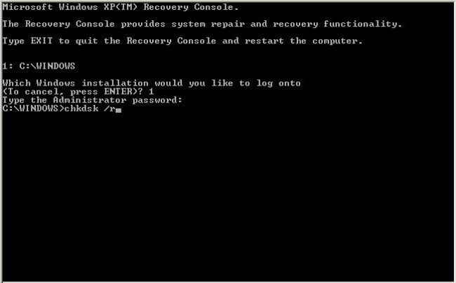 CHKDSK على ويندوز