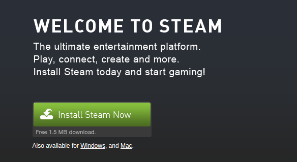 أعد تثبيت Steam