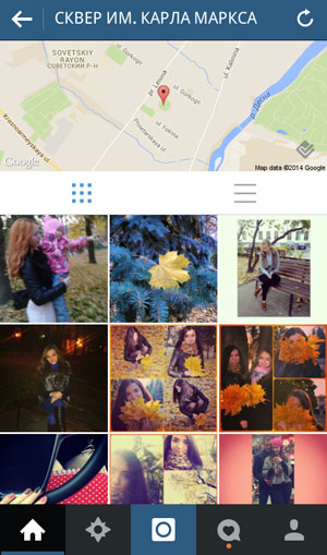 كيفية البحث عن الصور حسب الموقع على Instagram
