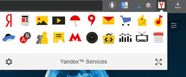 خدمات ياندكس