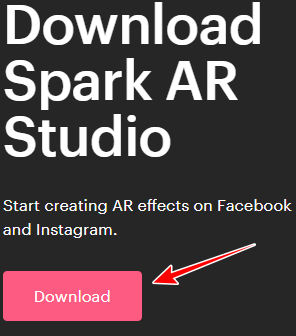 تنزيل Spark AR Studio