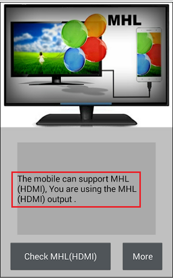 دعم MHL