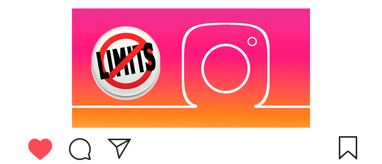 القيود والقيود على Instagram