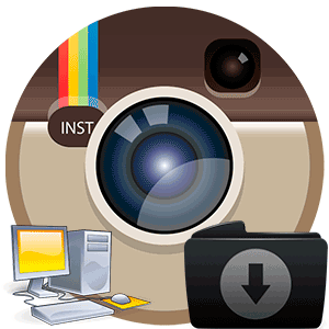 صور على جهاز كمبيوتر على Instagram
